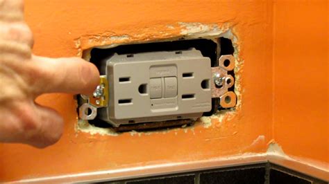 how to keep an electrical outlet box from pulling out|box stuck out too far.